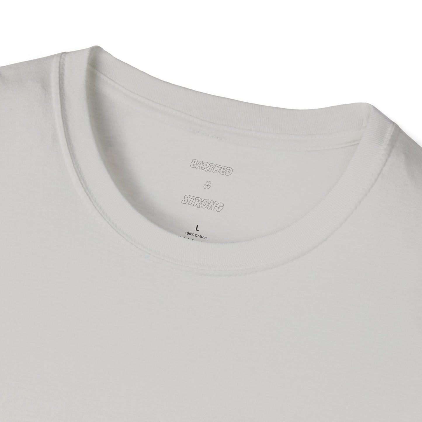 Earthed and Strong Signature Logo Unisex T-Shirt