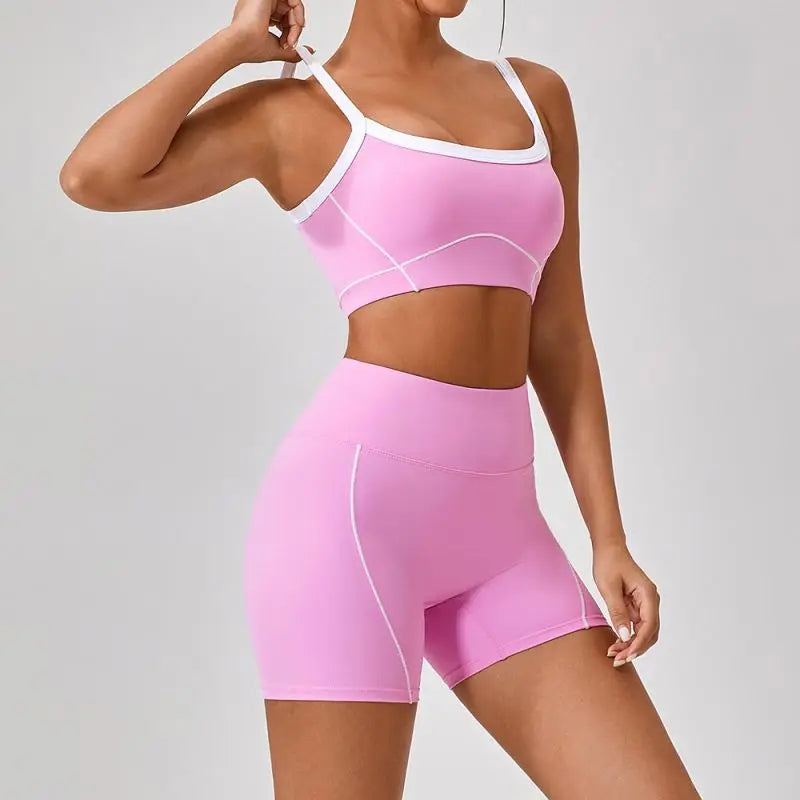 Flared leggings and bra set