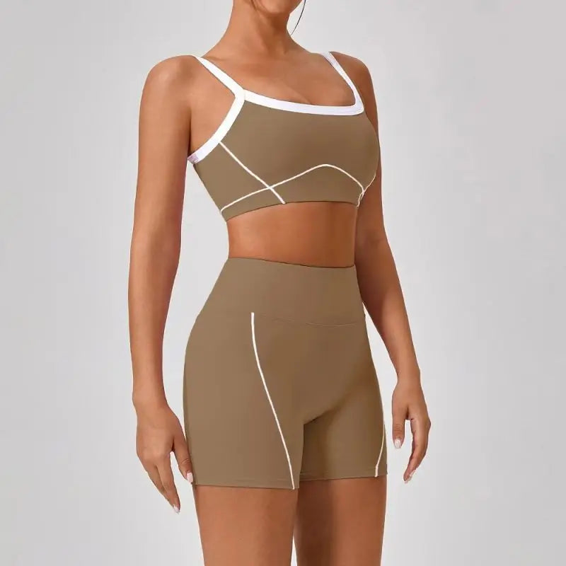 Flared leggings and bra set
