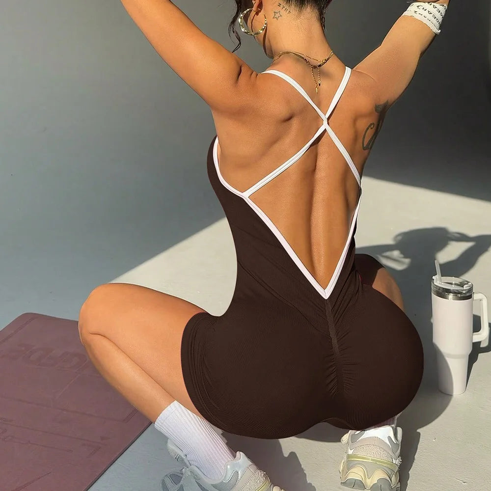 Pink jumpsuit