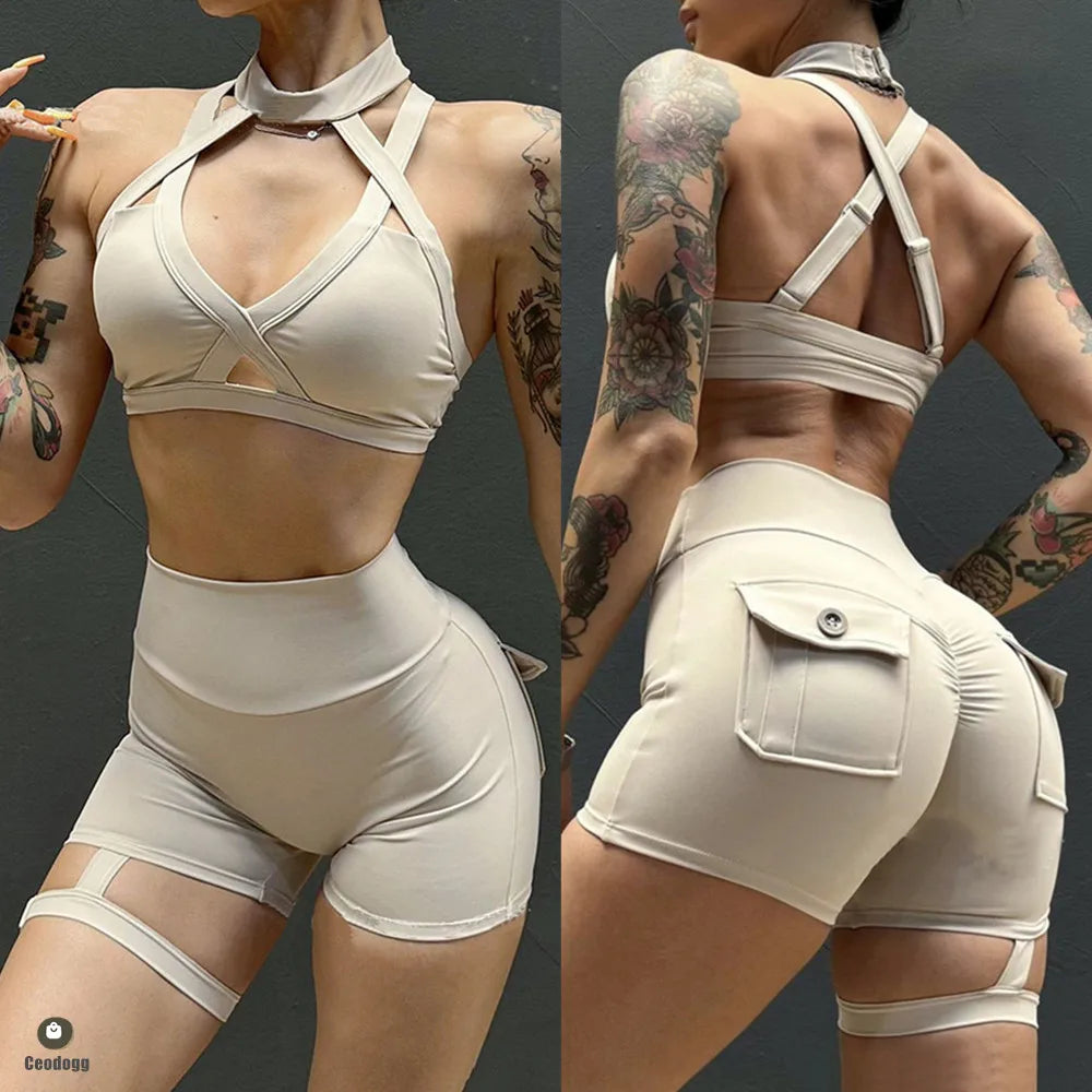 Military style gym set