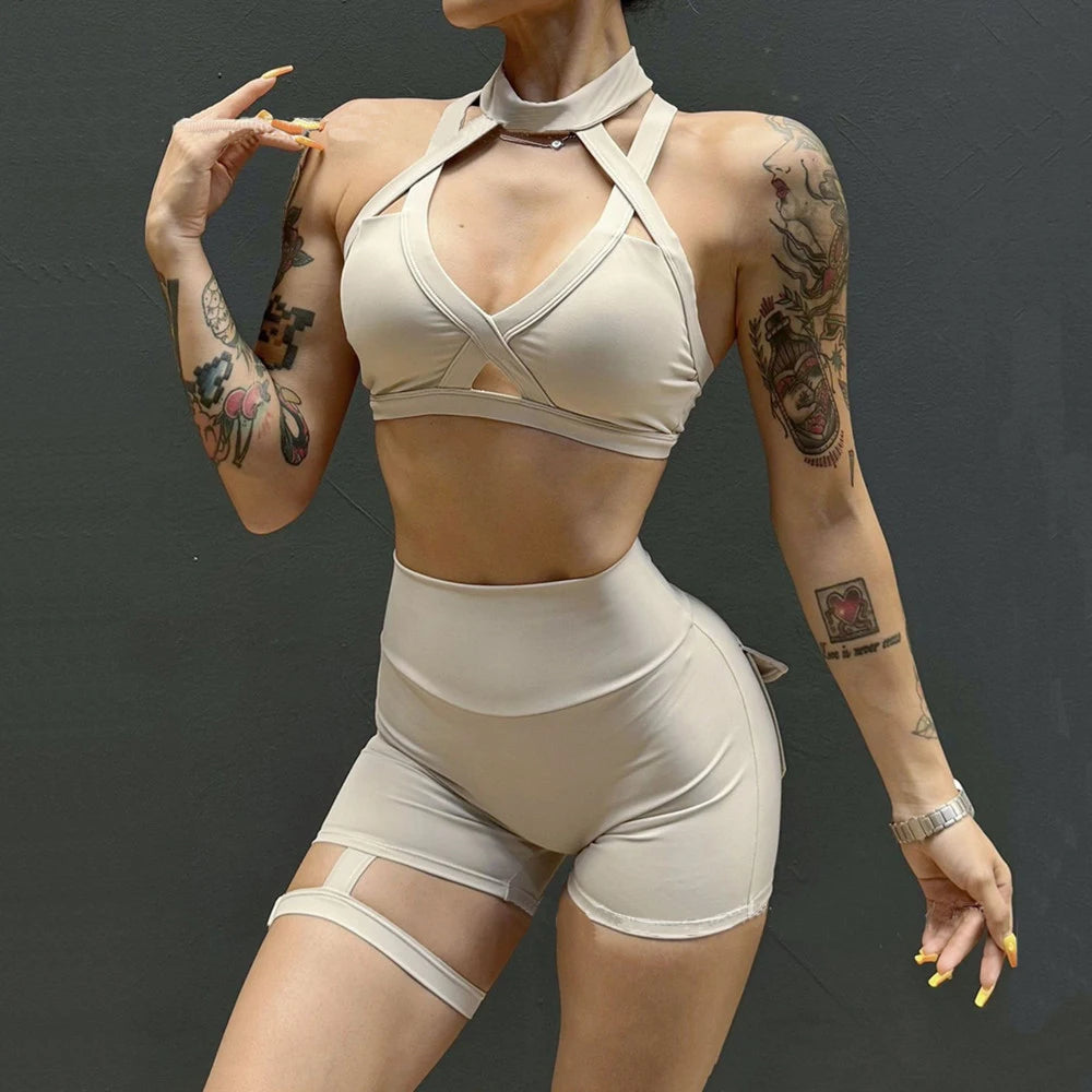 Military style gym set