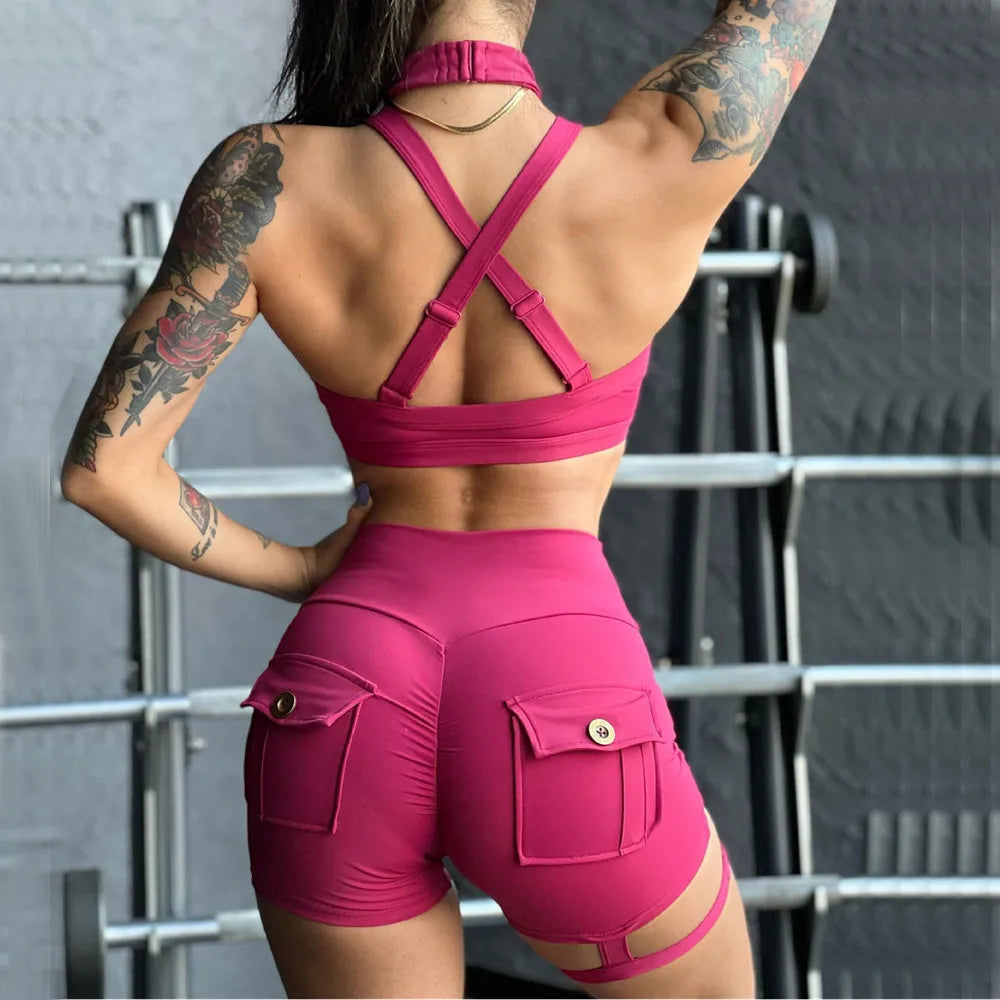 Military style gym set