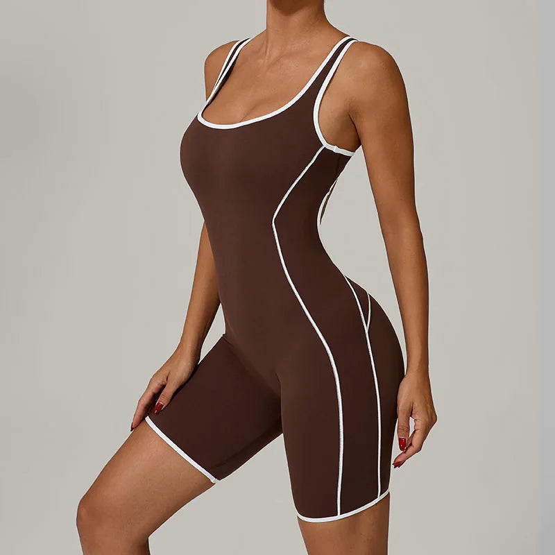 Summer New Gym Romper