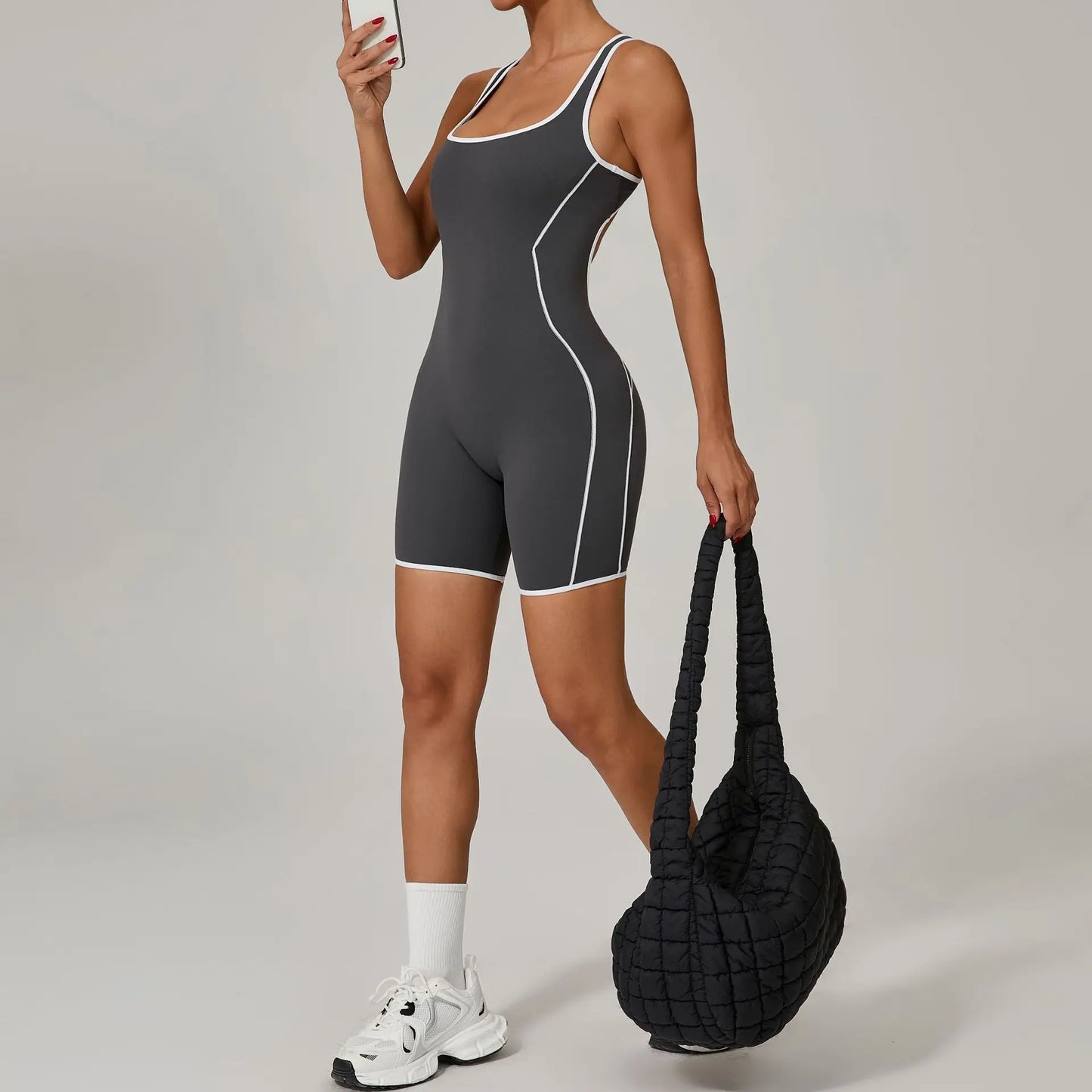 Summer New Gym Romper