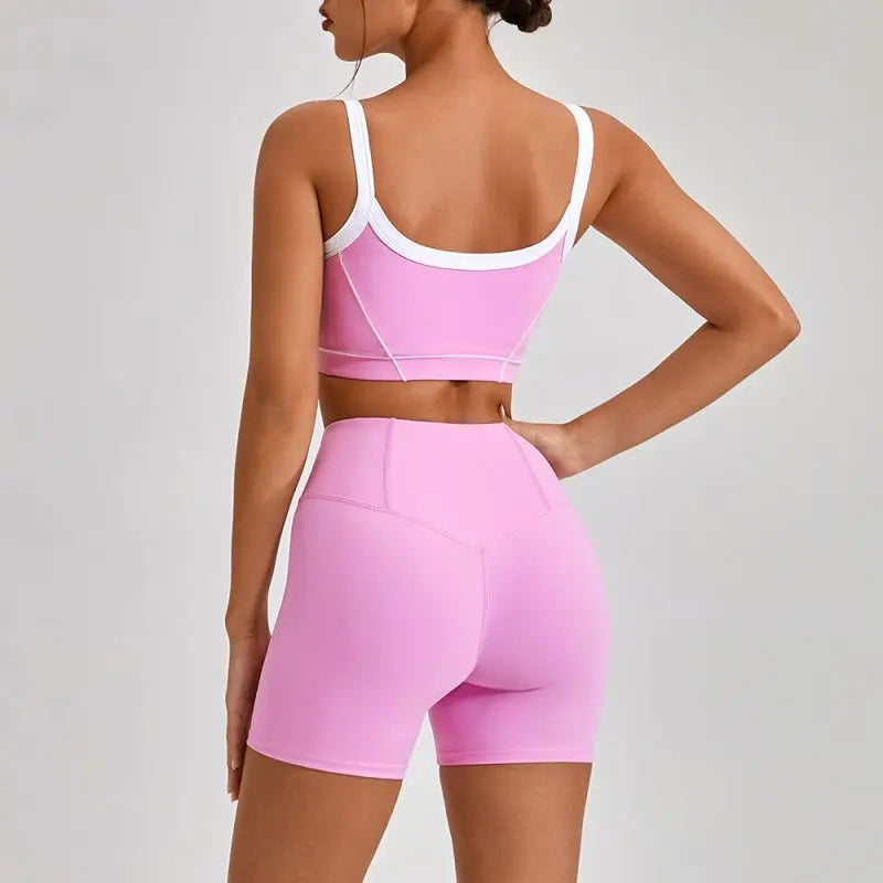Flared leggings and bra set