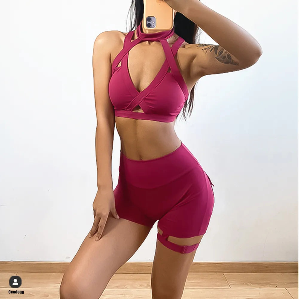 Military style gym set