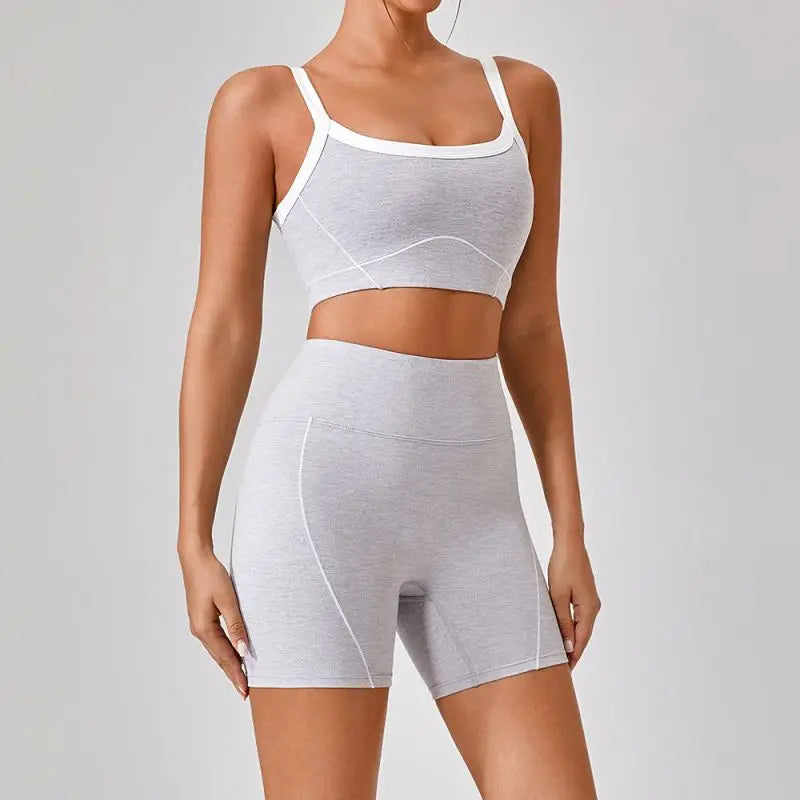 Flared leggings and bra set