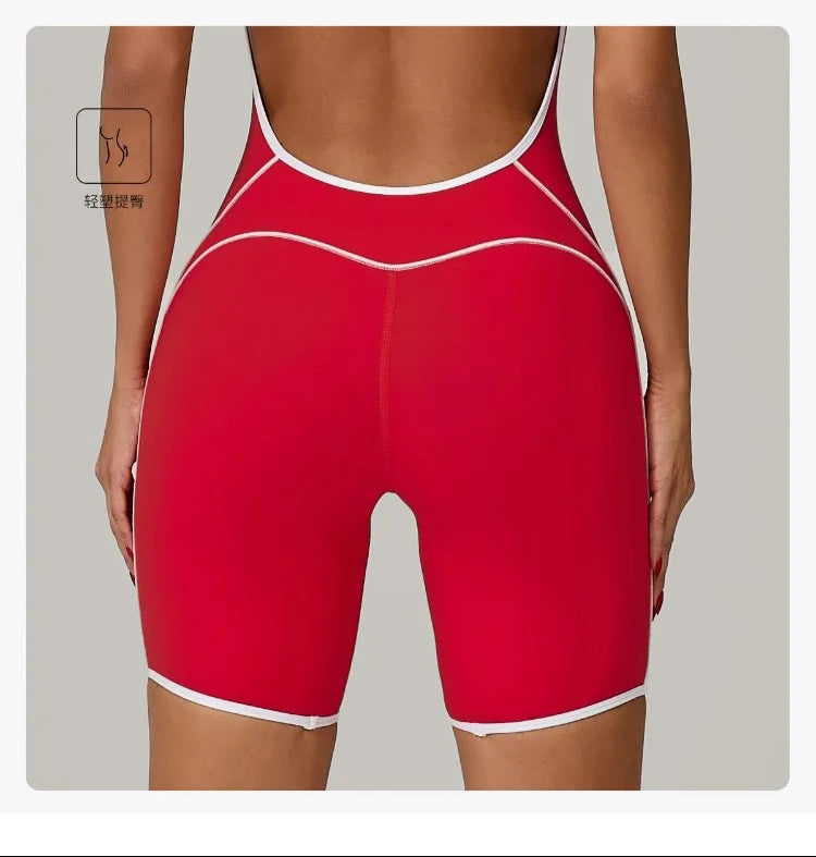 Summer New Gym Romper