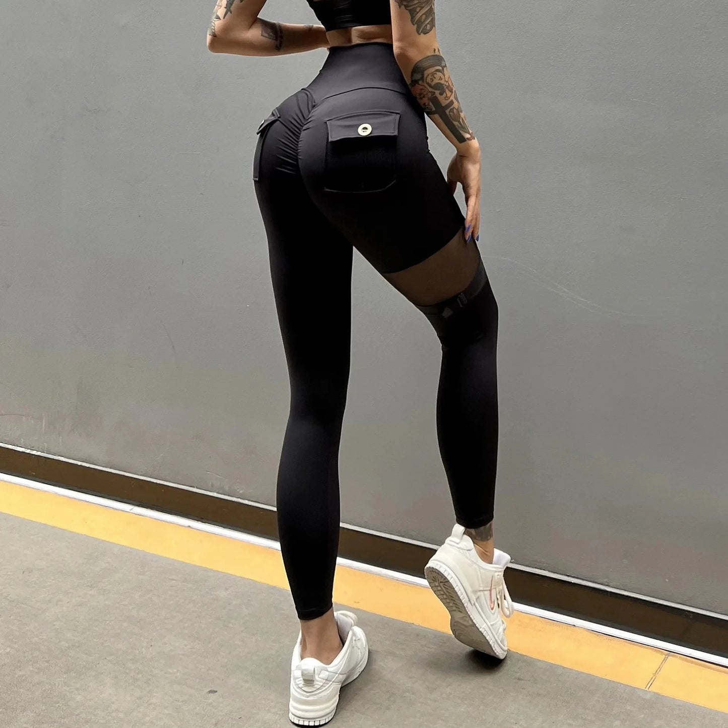 Military style gym set
