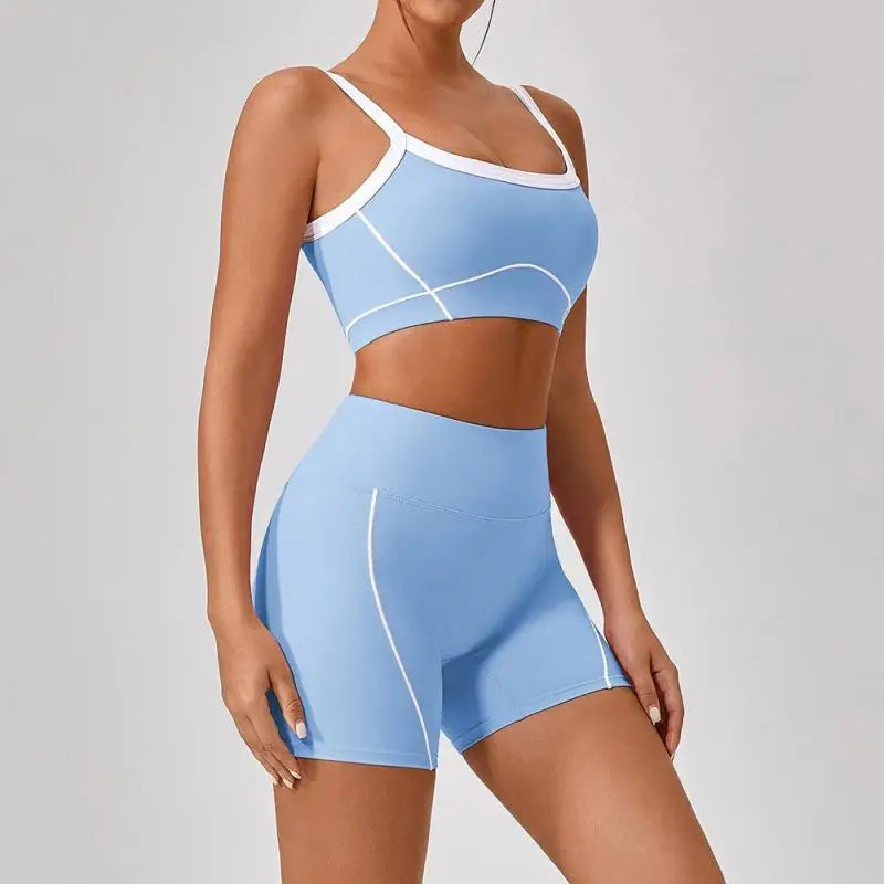 Flared leggings and bra set