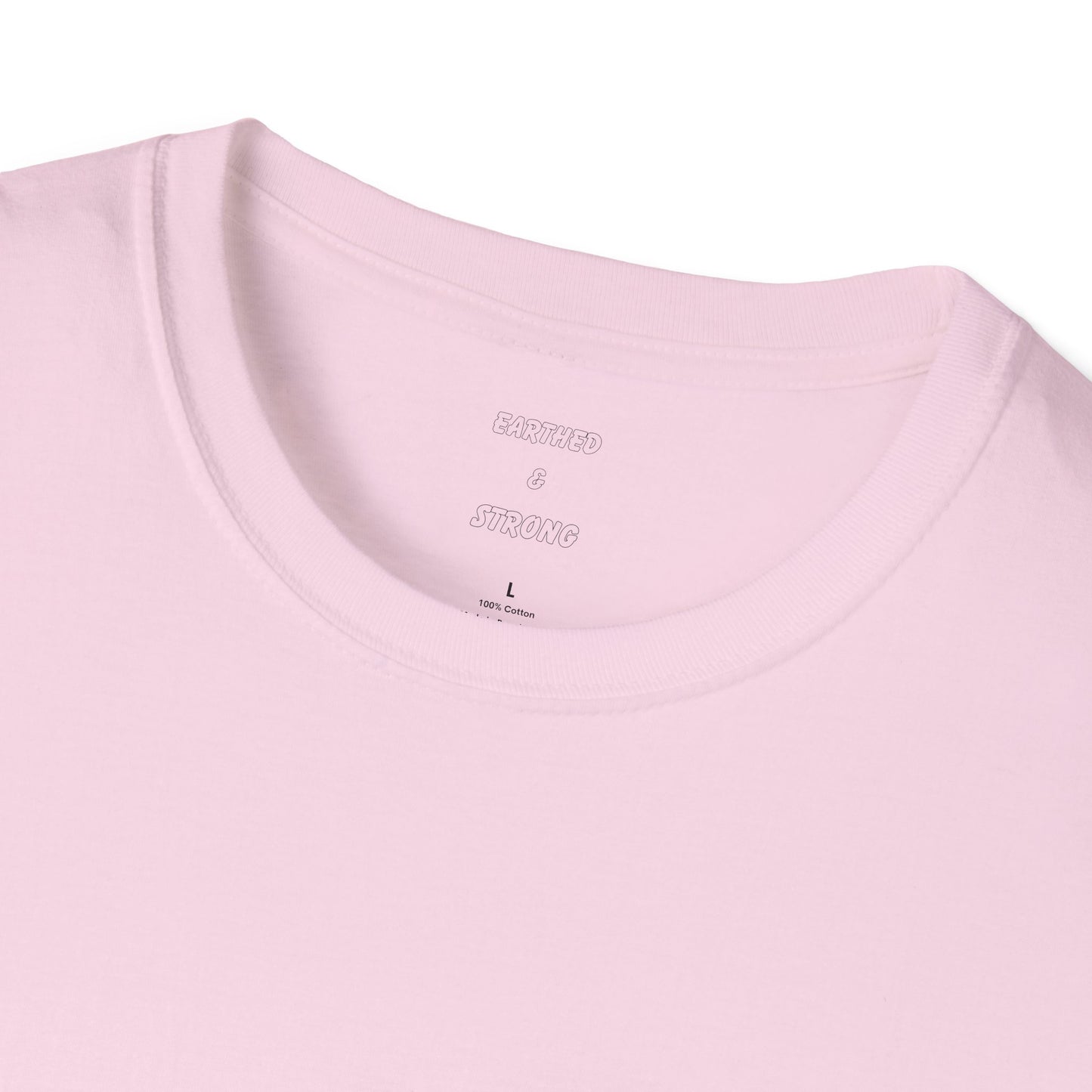 Earthed and Strong Signature Logo Unisex T-Shirt