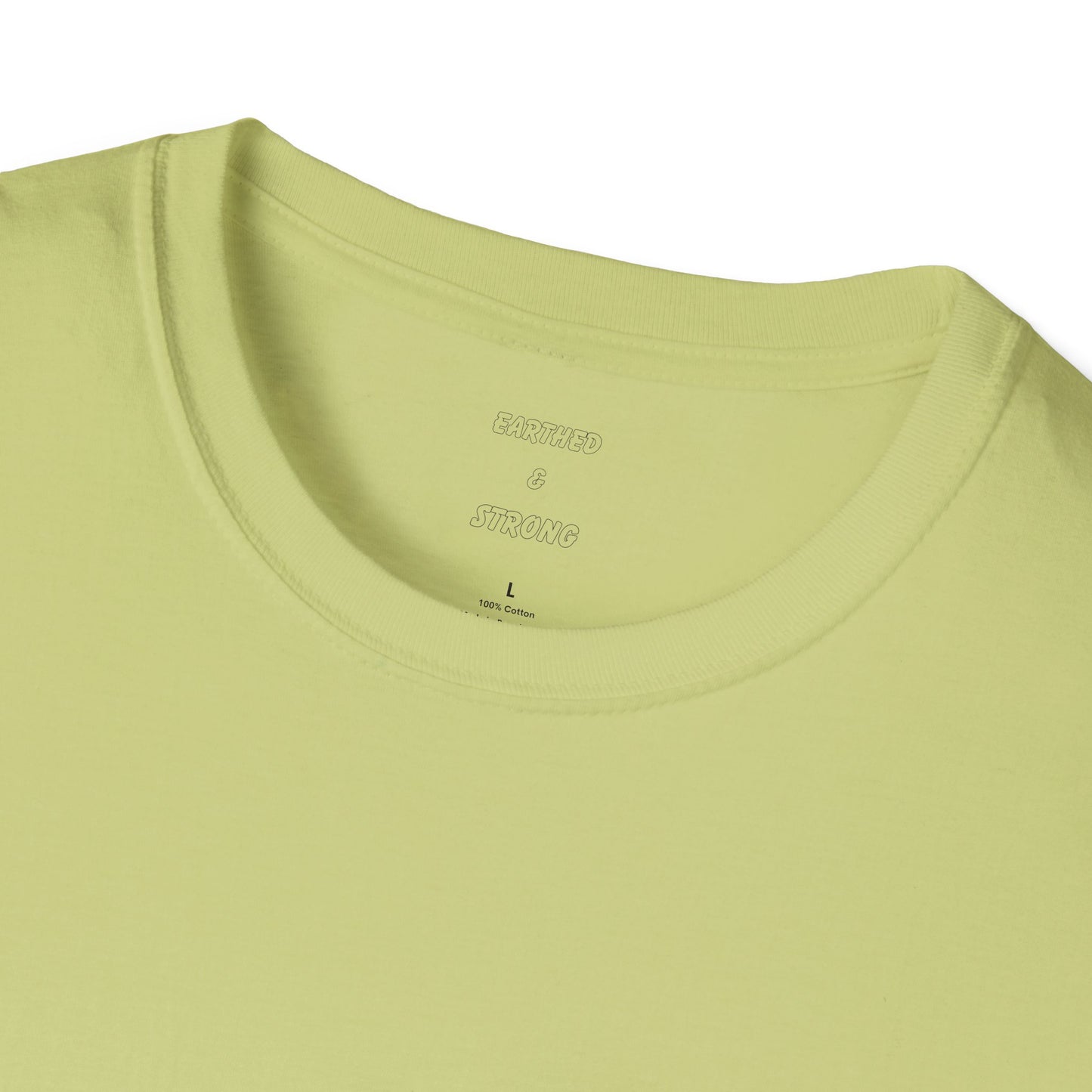 Earthed and Strong Signature Logo Unisex T-Shirt