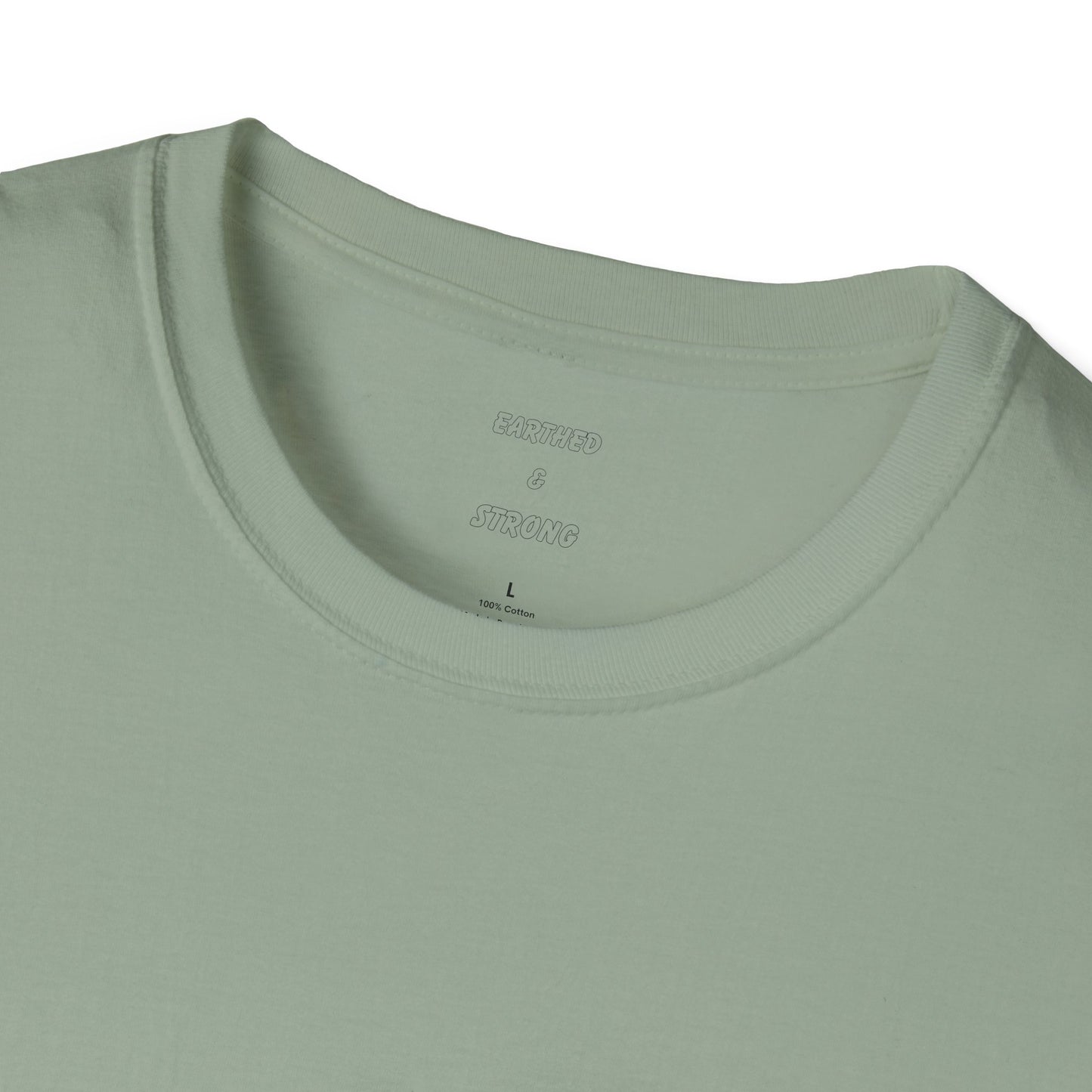 Earthed and Strong Signature Logo Unisex T-Shirt