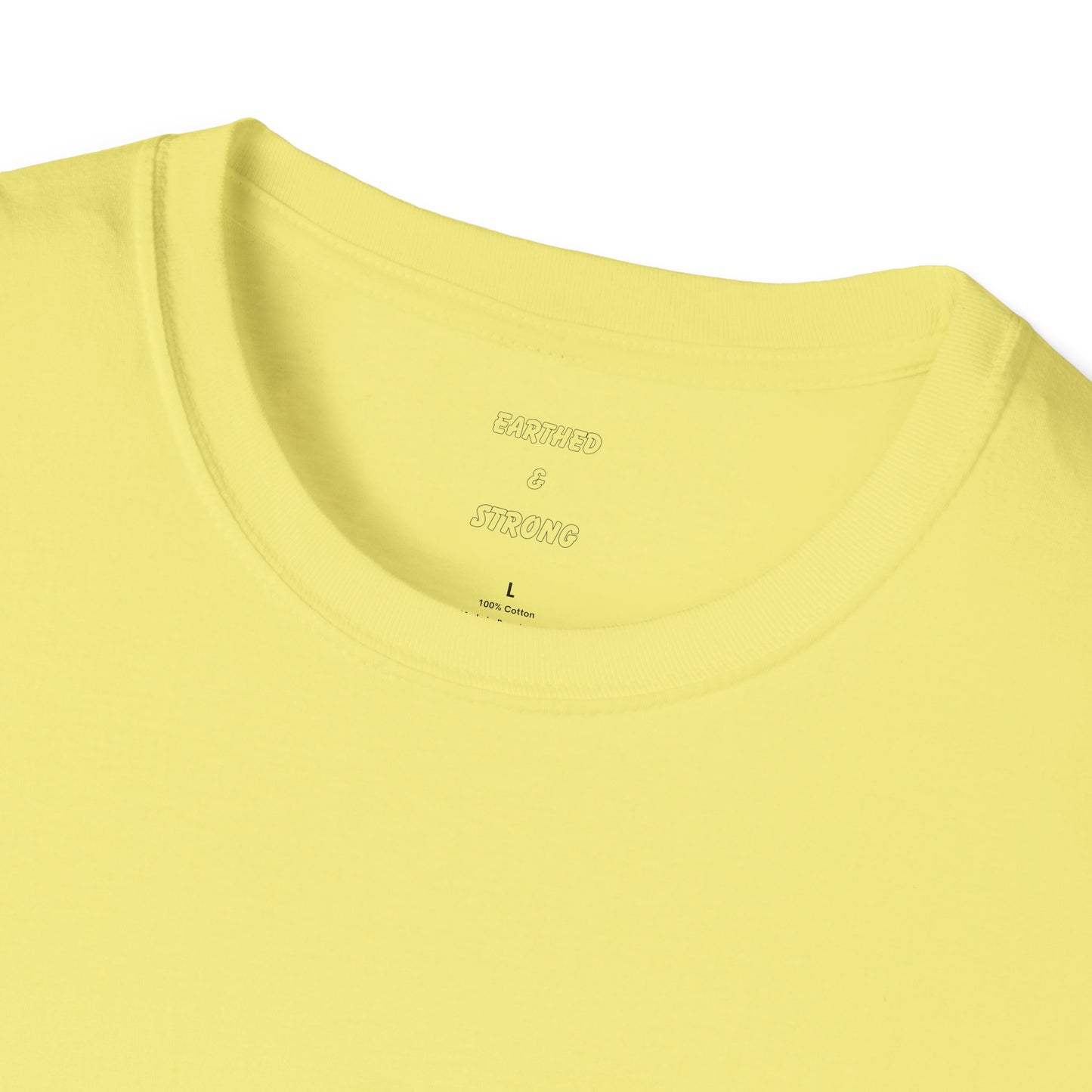 Earthed and Strong Signature Logo Unisex T-Shirt