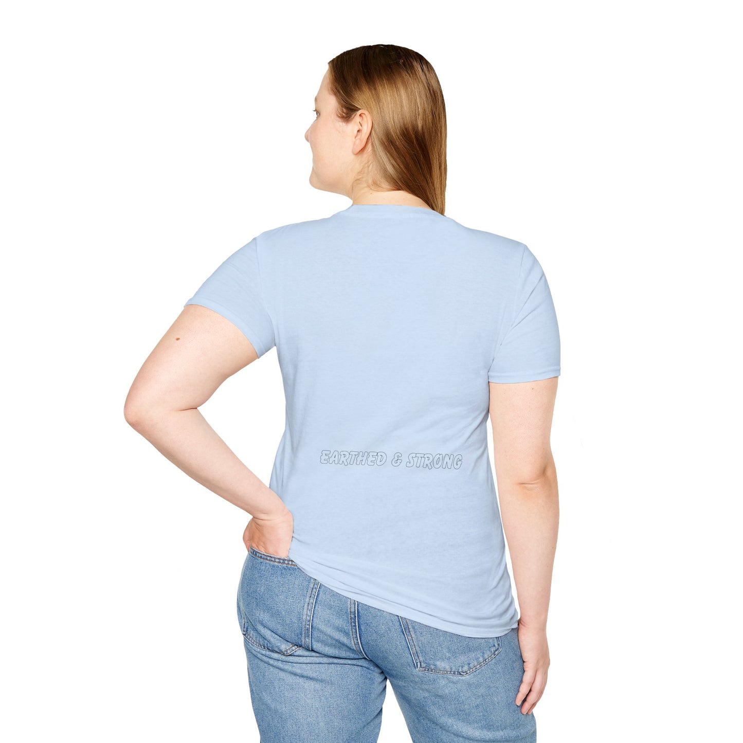 Earthed and Strong Signature Logo Unisex T-Shirt
