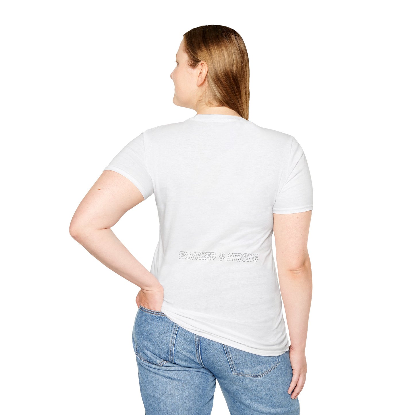 Earthed and Strong Signature Logo Unisex T-Shirt