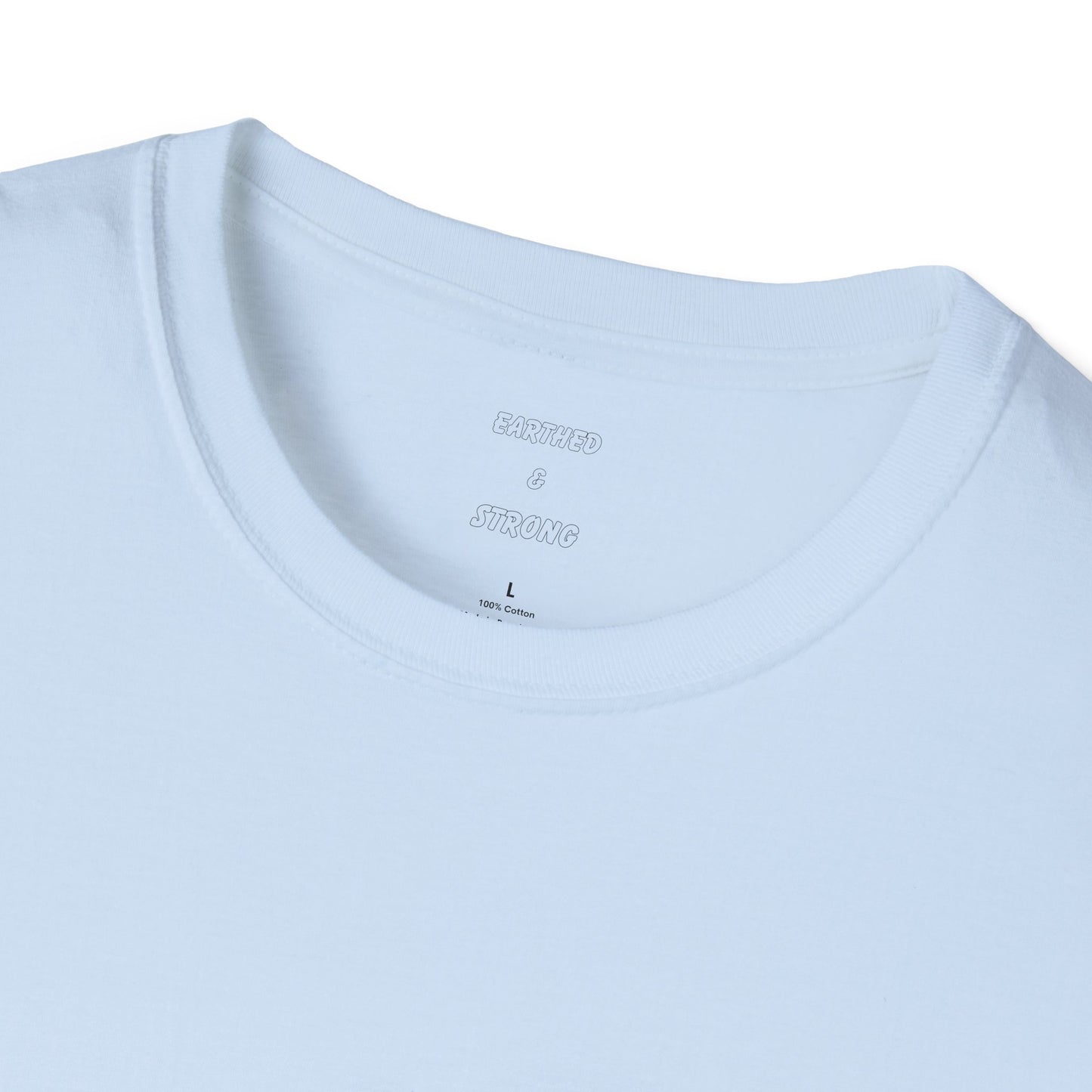 Earthed and Strong Signature Logo Unisex T-Shirt