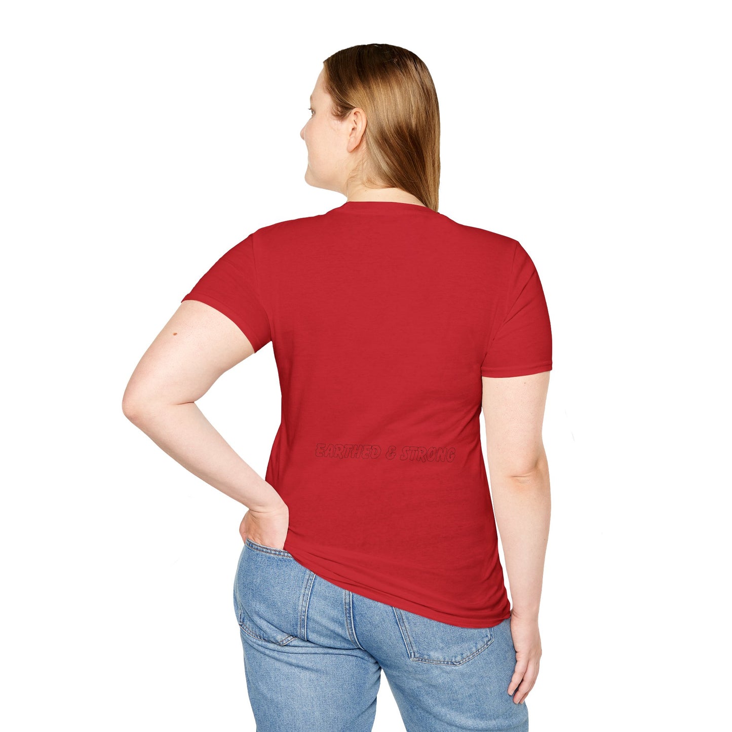 Earthed and Strong Signature Logo Unisex T-Shirt