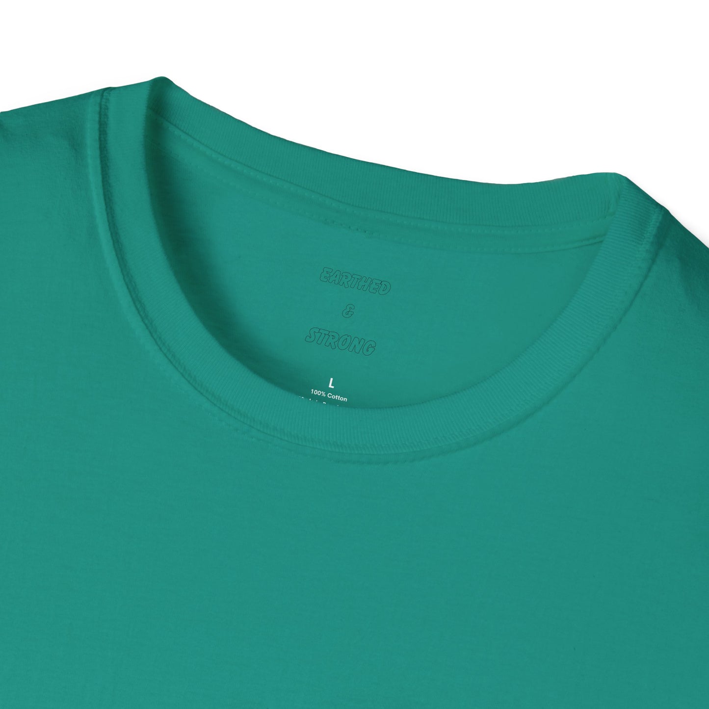 Earthed and Strong Signature Logo Unisex T-Shirt