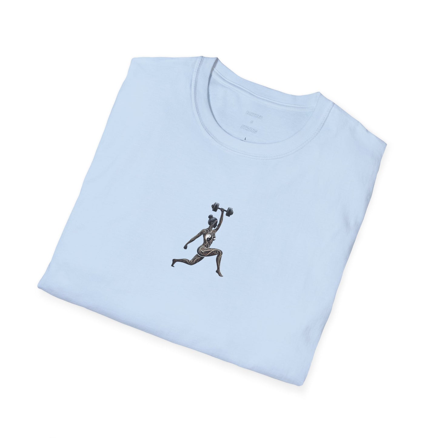 Earthed and Strong Labelled T-Shirt