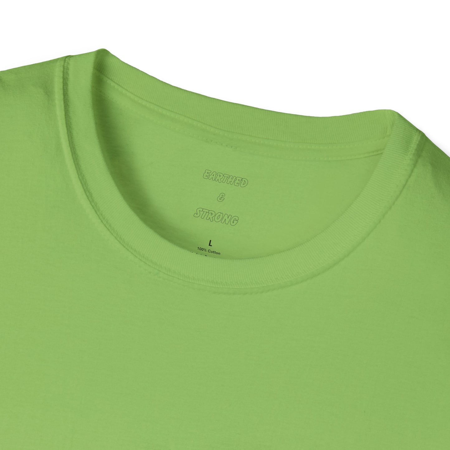 Earthed and Strong Signature Logo Unisex T-Shirt