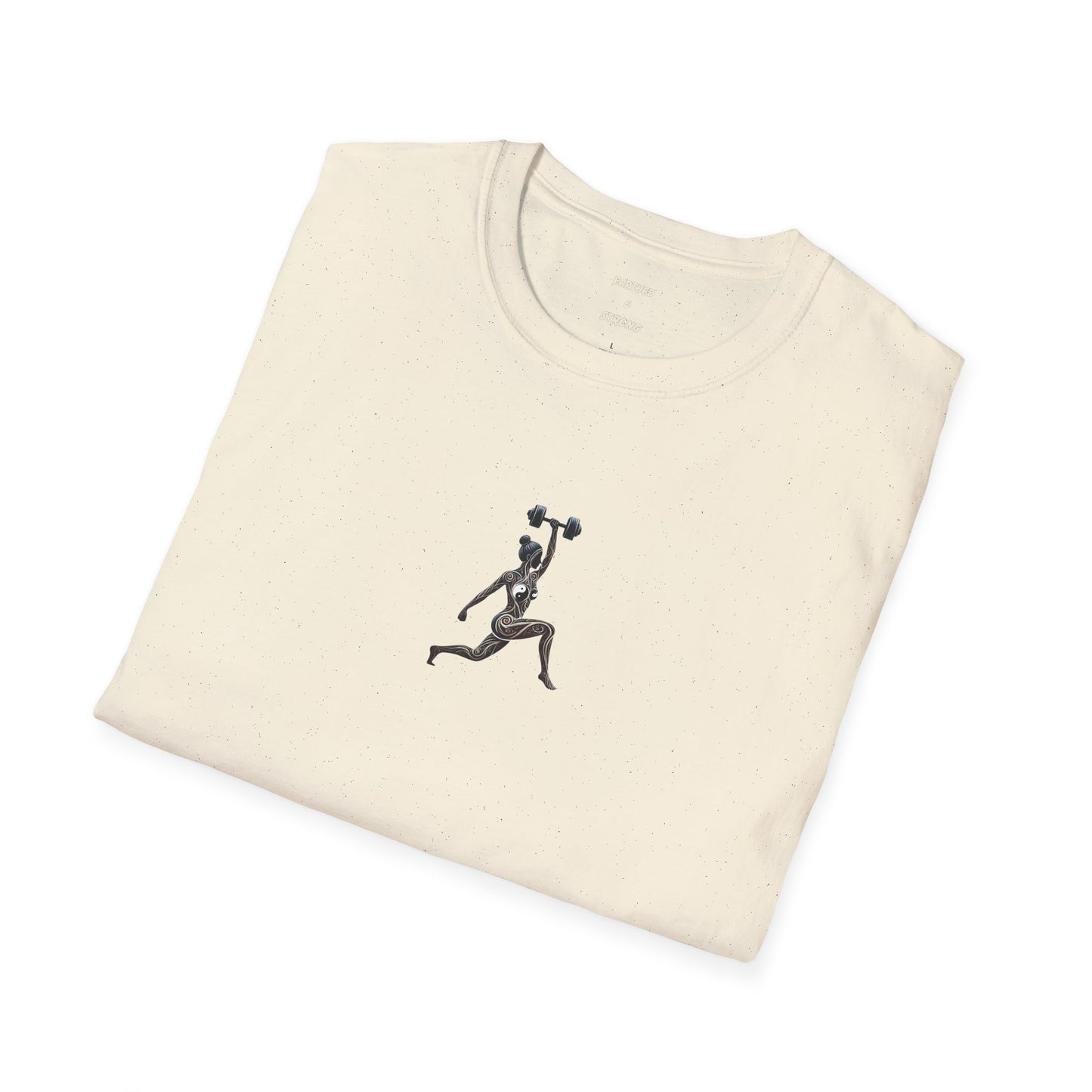 Earthed and Strong Labelled T-Shirt