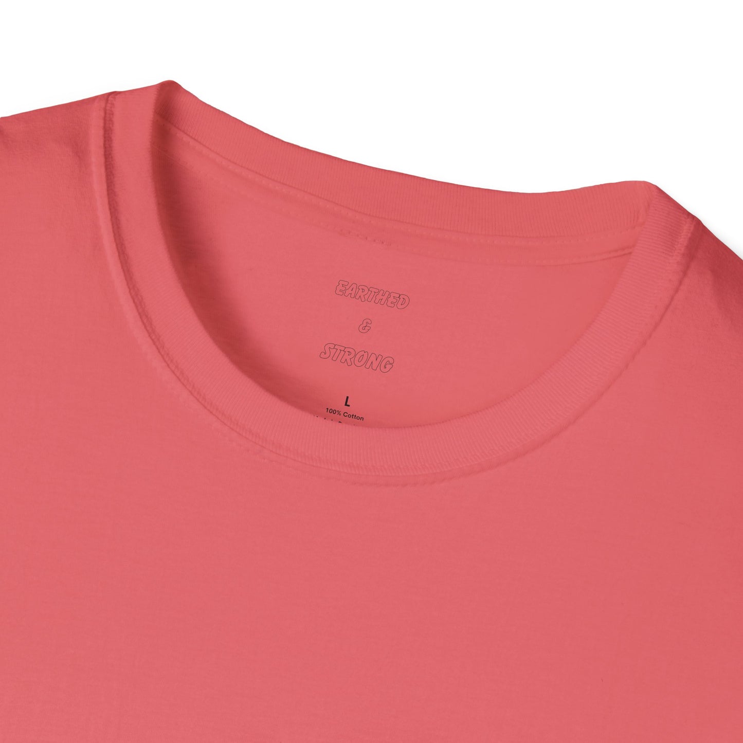 Earthed and Strong Signature Logo Unisex T-Shirt