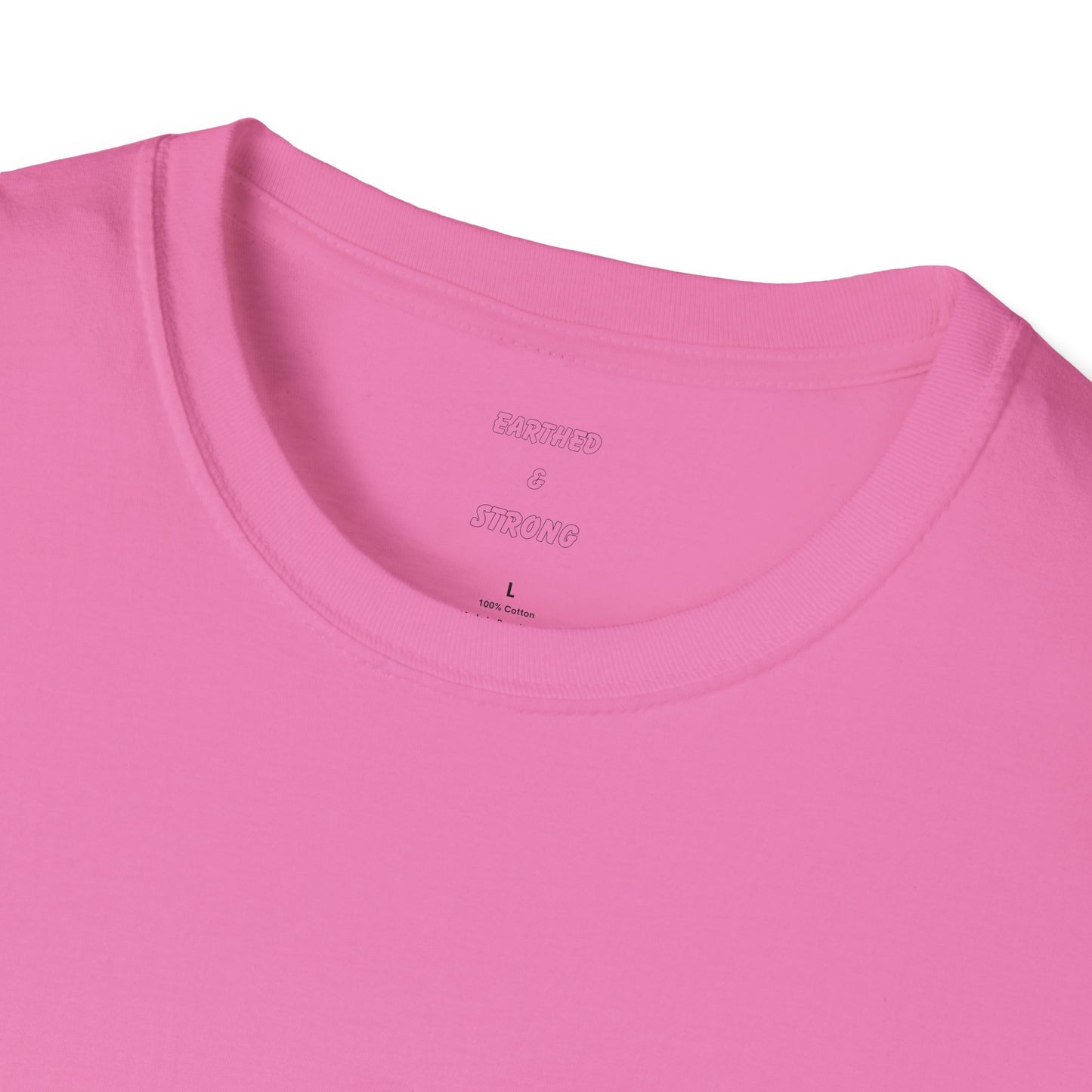 Earthed and Strong Signature Logo Unisex T-Shirt