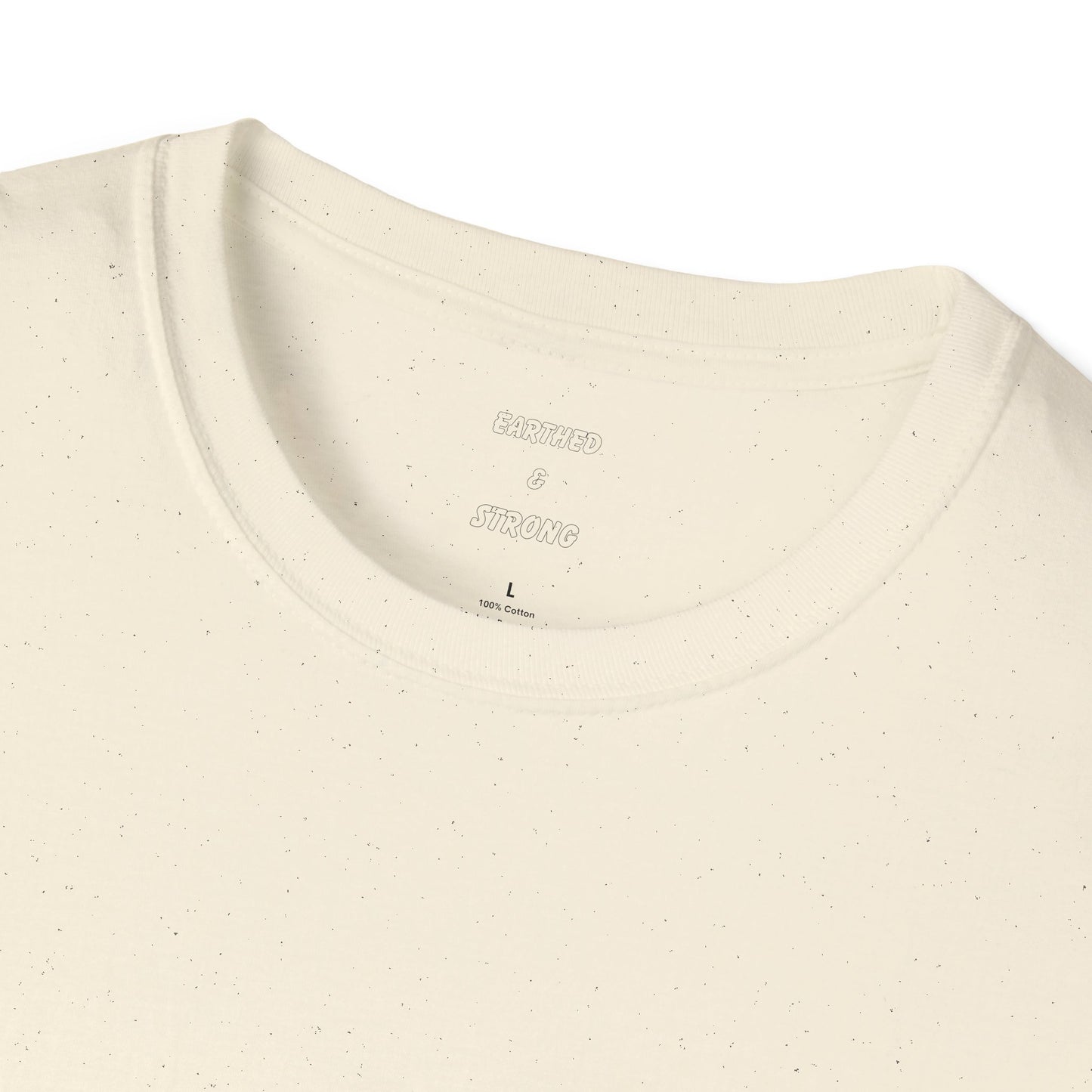 Earthed and Strong Signature Logo Unisex T-Shirt