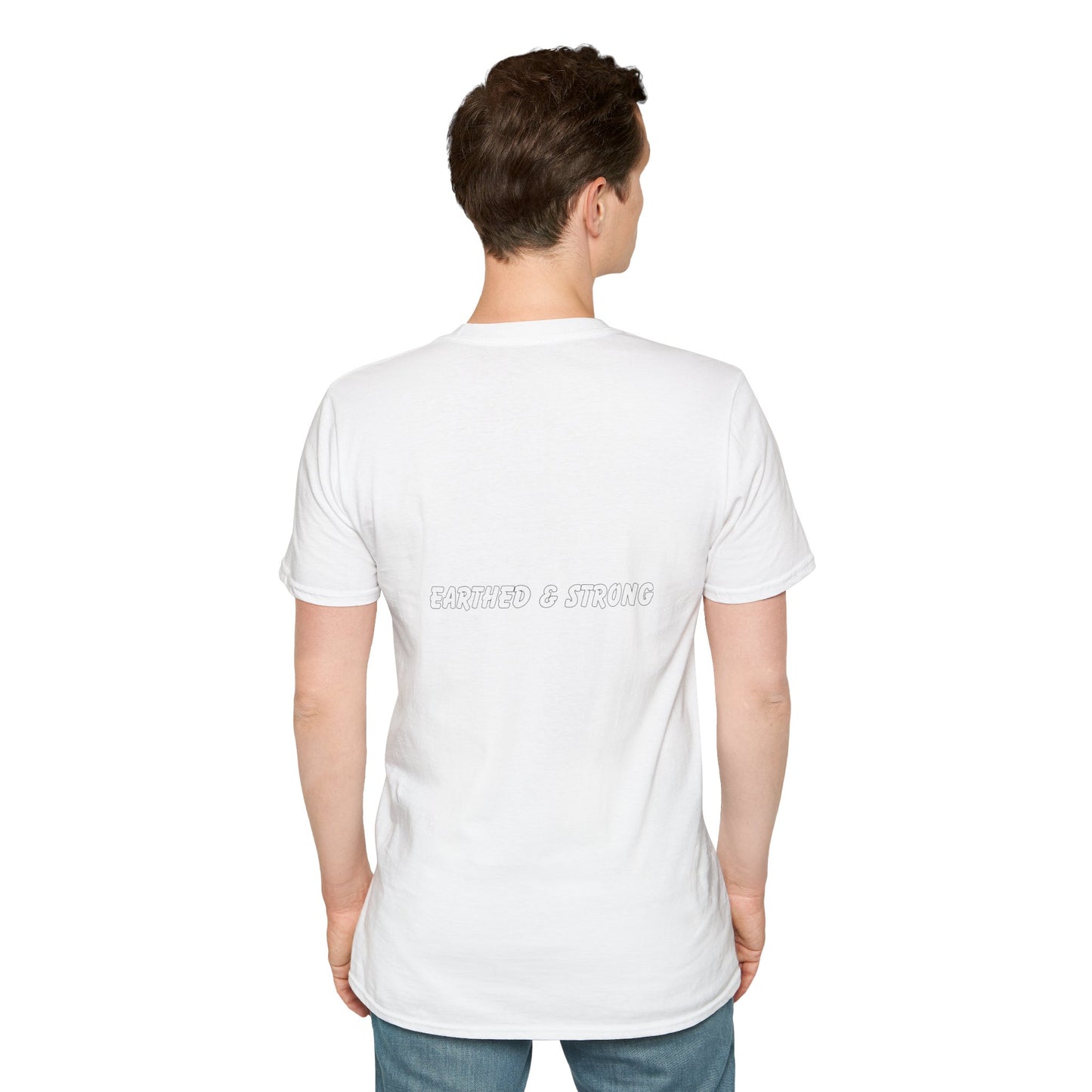 Earthed and Strong Labelled T-Shirt