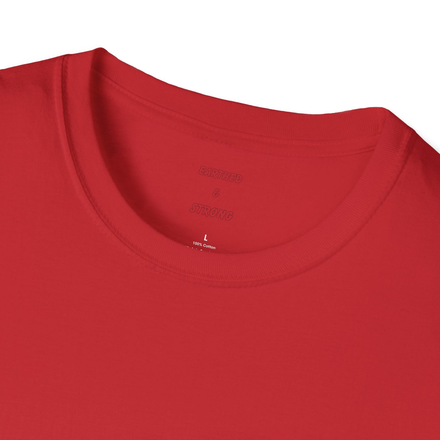 Earthed and Strong Signature Logo Unisex T-Shirt