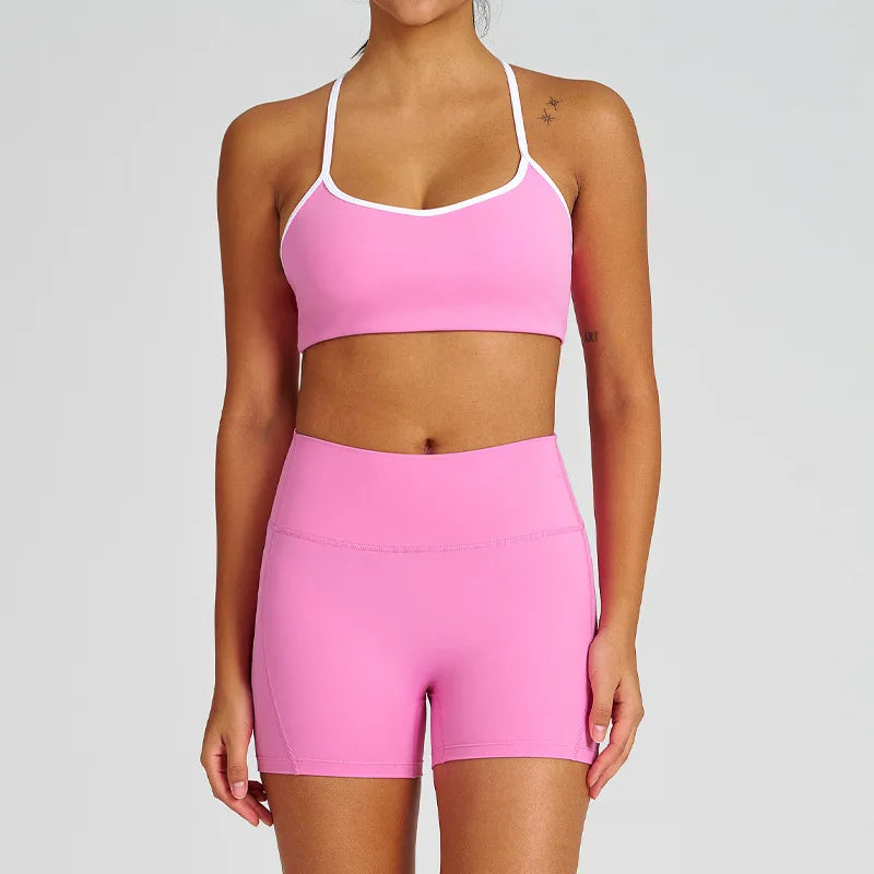 Sports Bra and High Waist Leggings