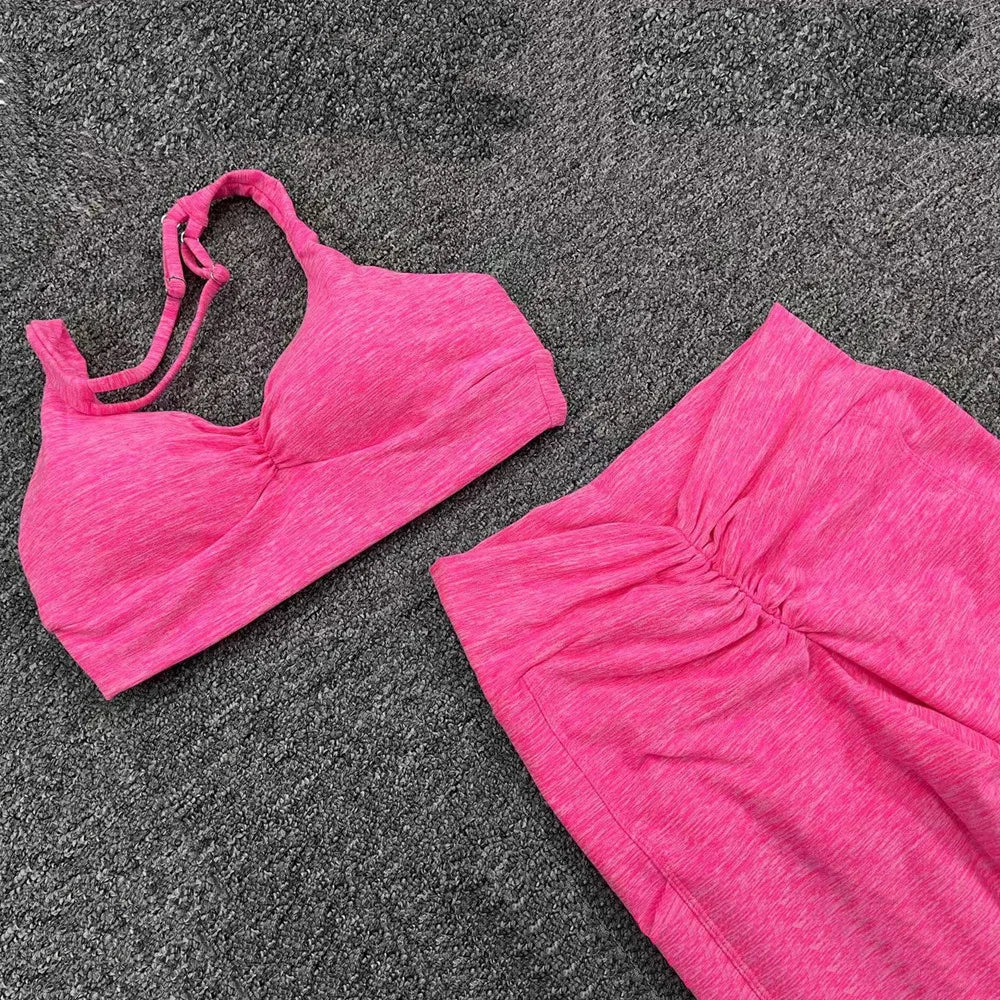 Two Piece halter neck top and leggings