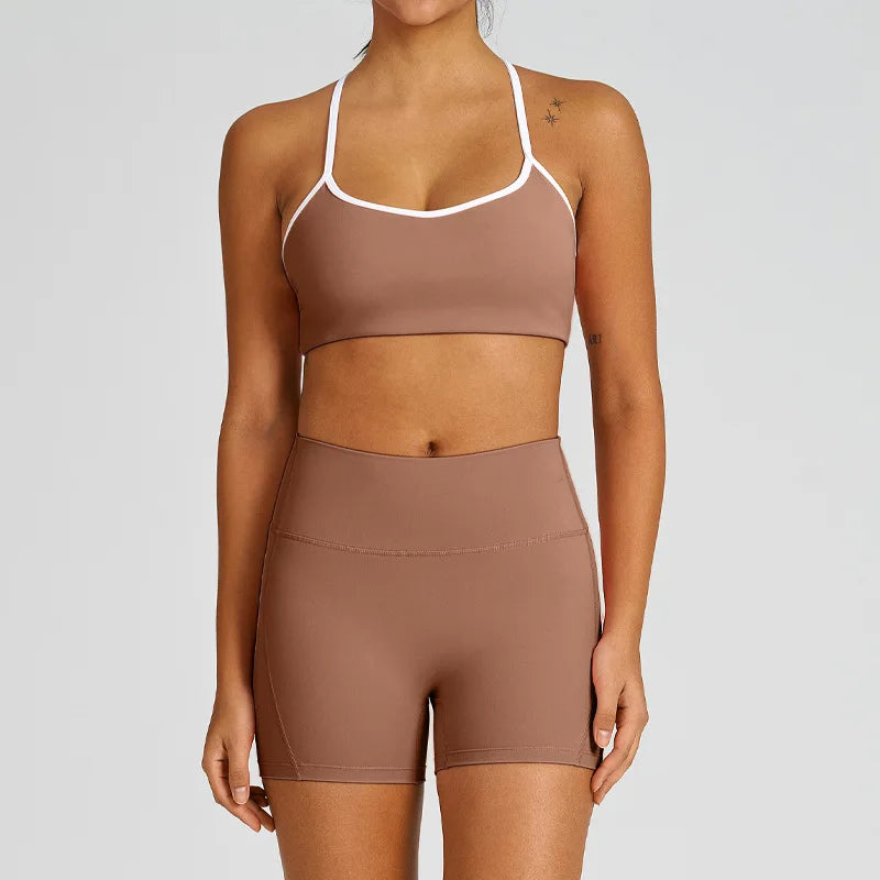 Sports Bra and High Waist Leggings