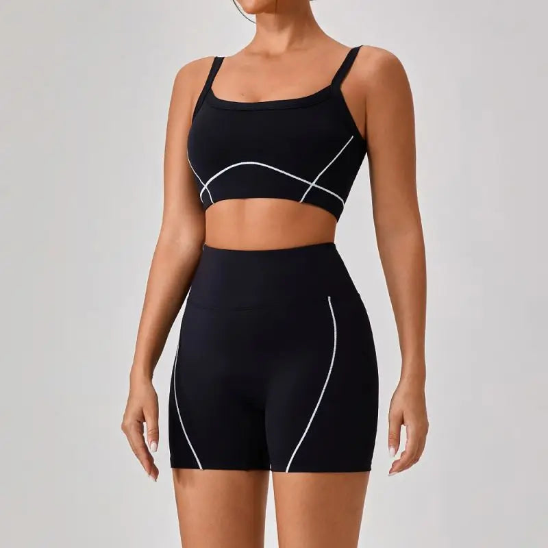 Flared leggings and bra set
