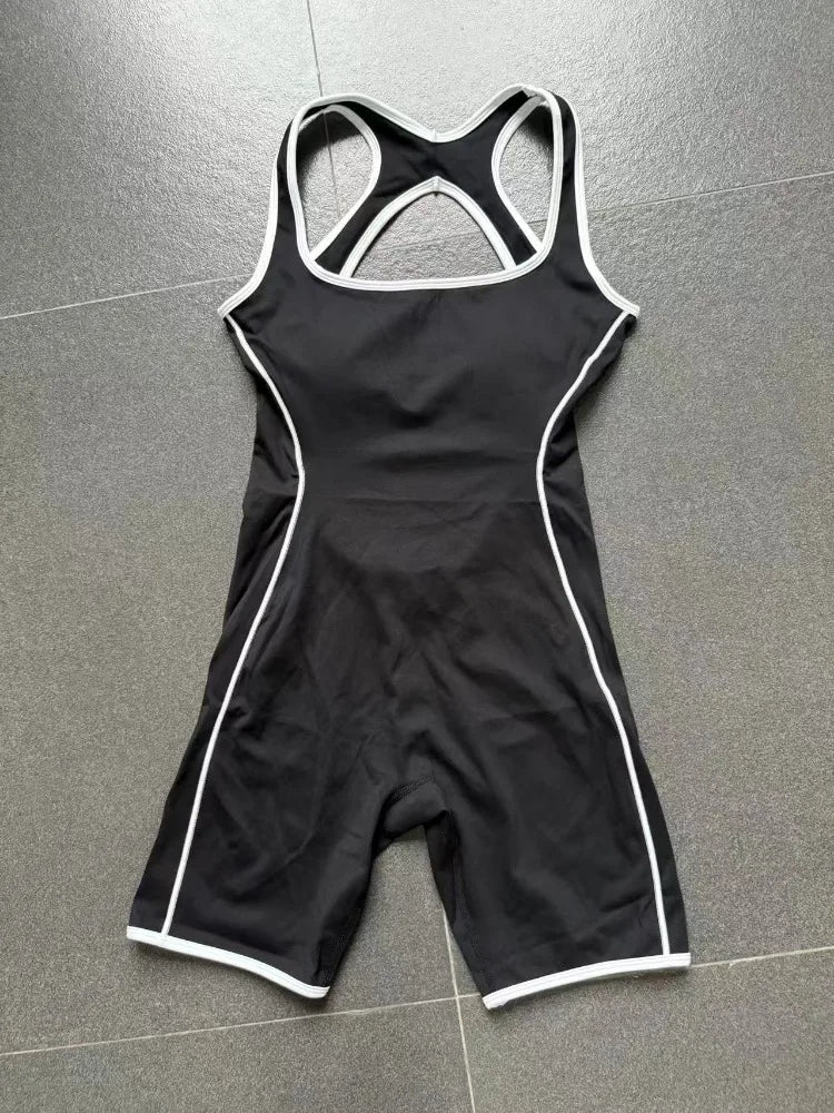 Summer New Gym Romper
