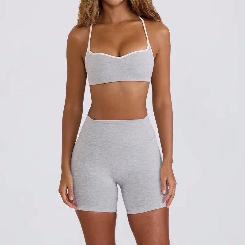 Sports Bra and High Waist Leggings